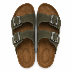 Dark Olive Green Slipper